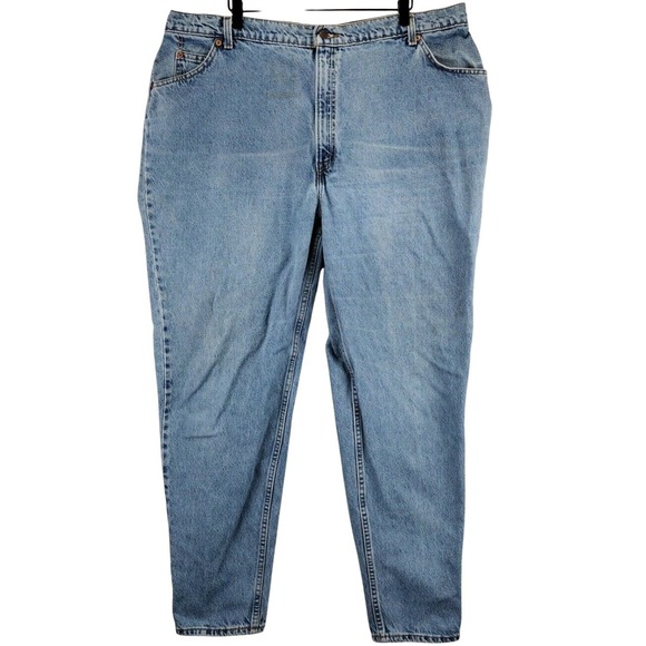 Levi Strauss & Co Denim - Vintage Levis 9922 MOM Jeans Womens 24 Blue Relax Tapered Fit ORANGE TAB‎ 42x30